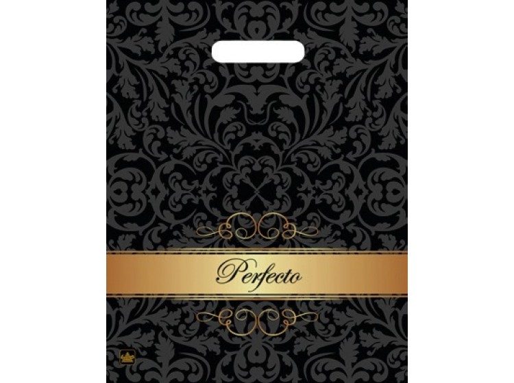 Мешок ПВД (выр.ручка) 370*300 (90мкр) Перфекто Шайн Мешок ПВД (выр.ручка) 370*300 (90мкр) Перфекто Шайн